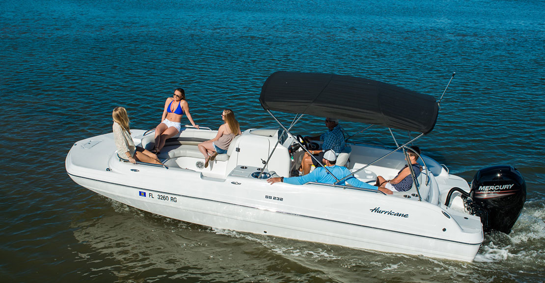 Rental-Hurricane-DeckBoat-23FT